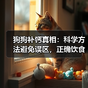 狗狗补钙真相：科学方法避免误区，正确饮食才是关键（图4）