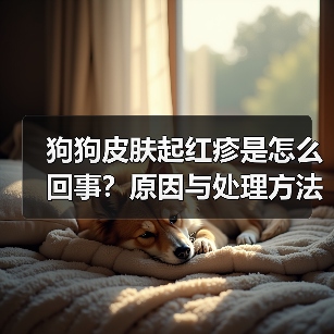狗狗皮肤起红疹是怎么回事？原因与处理方法