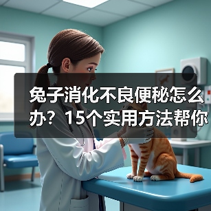 兔子消化不良便秘怎么办？15个实用方法帮你改善（图2）
