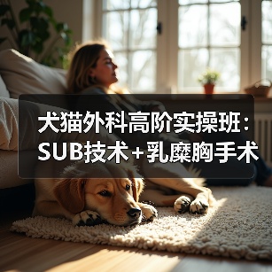 犬猫外科高阶实操班：SUB技术+乳糜胸手术，专家亲授！（图4）