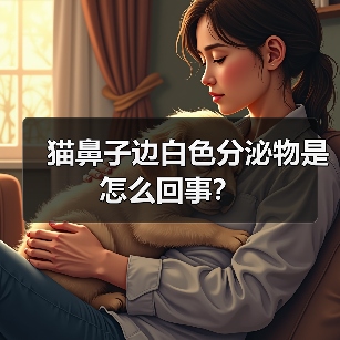 猫鼻子边白色分泌物是怎么回事？（图2）
