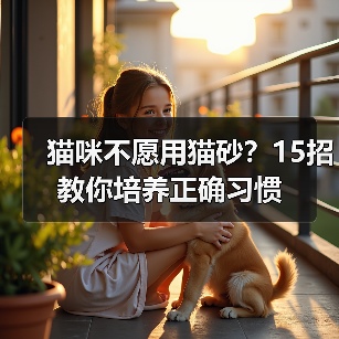 猫咪不愿用猫砂？15招教你培养正确习惯（图2）