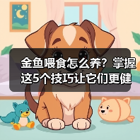 金鱼喂食怎么养？掌握这5个技巧让它们更健康！（图2）