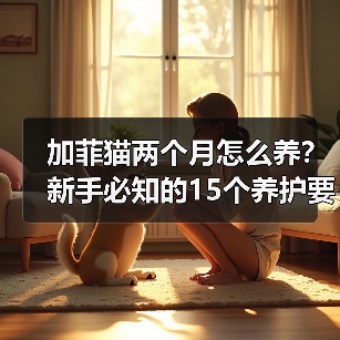 加菲猫两个月怎么养？新手必知的15个养护要点（图3）
