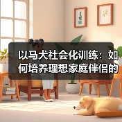 以马犬社会化训练：如何培养理想家庭伴侣的关键技巧