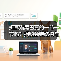 折耳猫尾巴真的一节一节吗？揭秘独特结构与遗传奥秘