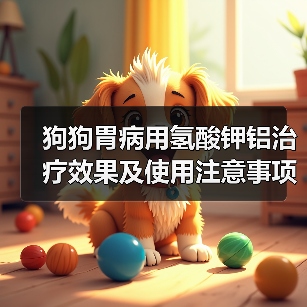 狗狗胃病用氢酸钾铝治疗效果及使用注意事项（图2）