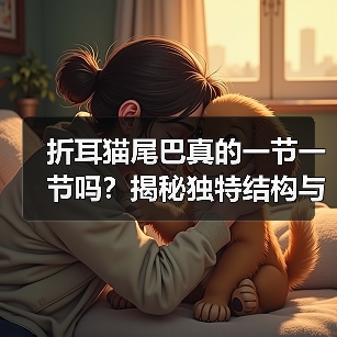折耳猫尾巴真的一节一节吗？揭秘独特结构与遗传奥秘（图3）