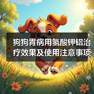 狗狗胃病用氢酸钾铝治疗效果及使用注意事项（图4）
