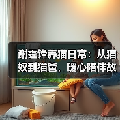 谢霆锋养猫日常：从猫奴到猫爸，暖心陪伴故事（图2）
