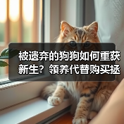 被遗弃的狗狗如何重获新生？领养代替购买拯救生命