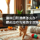 猫咪口腔溃疡怎么办？喷药治疗与预防全攻略（图2）