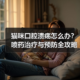 猫咪口腔溃疡怎么办？喷药治疗与预防全攻略（图3）