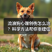 流浪狗心理创伤怎么治？科学方法帮你重建信任（图4）
