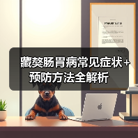 藏獒肠胃病常见症状+预防方法全解析（图4）