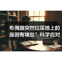 布偶猫突然拉屎地上的原因有哪些？科学应对方法全解析（图2）