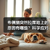 布偶猫突然拉屎地上的原因有哪些？科学应对方法全解析（图3）