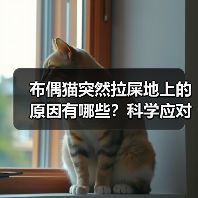 布偶猫突然拉屎地上的原因有哪些？科学应对方法全解析（图4）