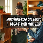 幼猫每餐吃多少鸡胸肉？科学喂养指南助健康成长（图4）