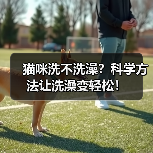 猫咪洗不洗澡？科学方法让洗澡变轻松！