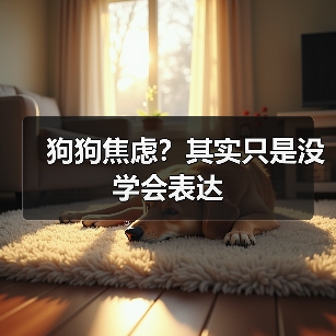 狗狗焦虑？其实只是没学会表达（图4）