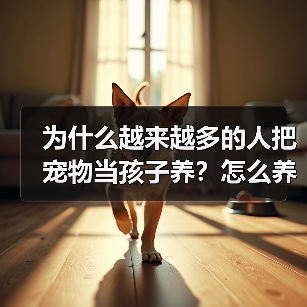为什么越来越多的人把宠物当孩子养？怎么养才对？（图3）