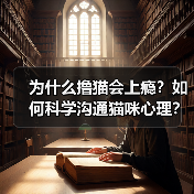 为什么撸猫会上瘾？如何科学沟通猫咪心理？