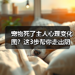 宠物死了主人心理变化图？这3步帮你走出阴影（图4）