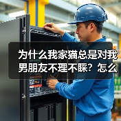 为什么我家猫总是对我男朋友不理不睬？怎么解决？（图1）