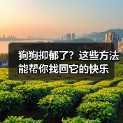 狗狗抑郁了？这些方法能帮你找回它的快乐（图1）
