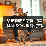 给宠物取名字有讲究？试试这个心理测试方法（图1）
