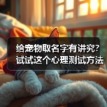 给宠物取名字有讲究？试试这个心理测试方法（图2）