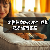 宠物焦虑怎么办？成都派多格有答案（图1）