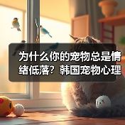 为什么你的宠物总是情绪低落？韩国宠物心理治疗师教你如何改善（图1）