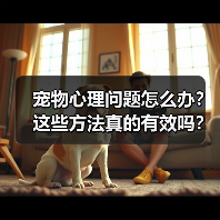 宠物心理问题怎么办？这些方法真的有效吗？（图1）