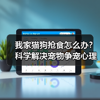 我家猫狗抢食怎么办？科学解决宠物争宠心理问题（图1）