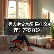男人养宠物狗是什么心理？答案在这