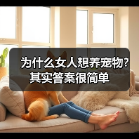 为什么女人想养宠物？其实答案很简单（图4）