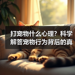 打宠物什么心理？科学解答宠物行为背后的真相（图1）