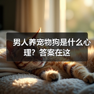 男人养宠物狗是什么心理？答案在这（图3）
