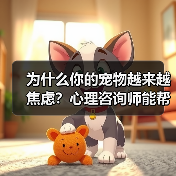 为什么你的宠物越来越焦虑？心理咨询师能帮上忙吗？