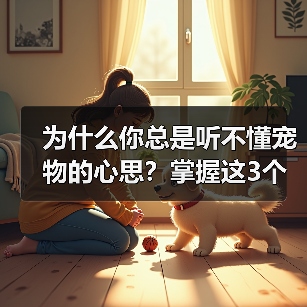 为什么你总是听不懂宠物的心思？掌握这3个技巧轻松沟通（图1）