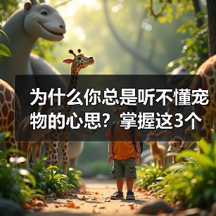 为什么你总是听不懂宠物的心思？掌握这3个技巧轻松沟通（图2）