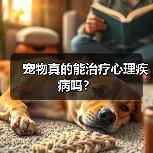 宠物真的能治疗心理疾病吗？（图1）