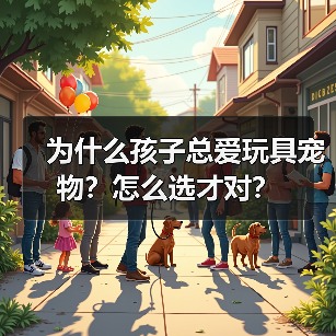 为什么孩子总爱玩具宠物？怎么选才对？
