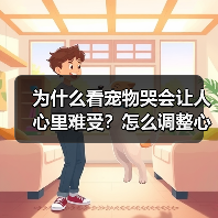 为什么看宠物哭会让人心里难受？怎么调整心态？（图1）