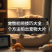 宠物拍照技巧大全：5个方法拍出宠物大片（2026推荐）（图1）