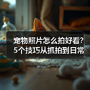 宠物照片怎么拍好看？5个技巧从抓拍到日常维护