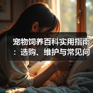 宠物饲养百科实用指南：选购、维护与常见问题解析2025（图4）