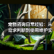 宠物咨询日常经验：从需求判断到使用维护实用指南（图2）